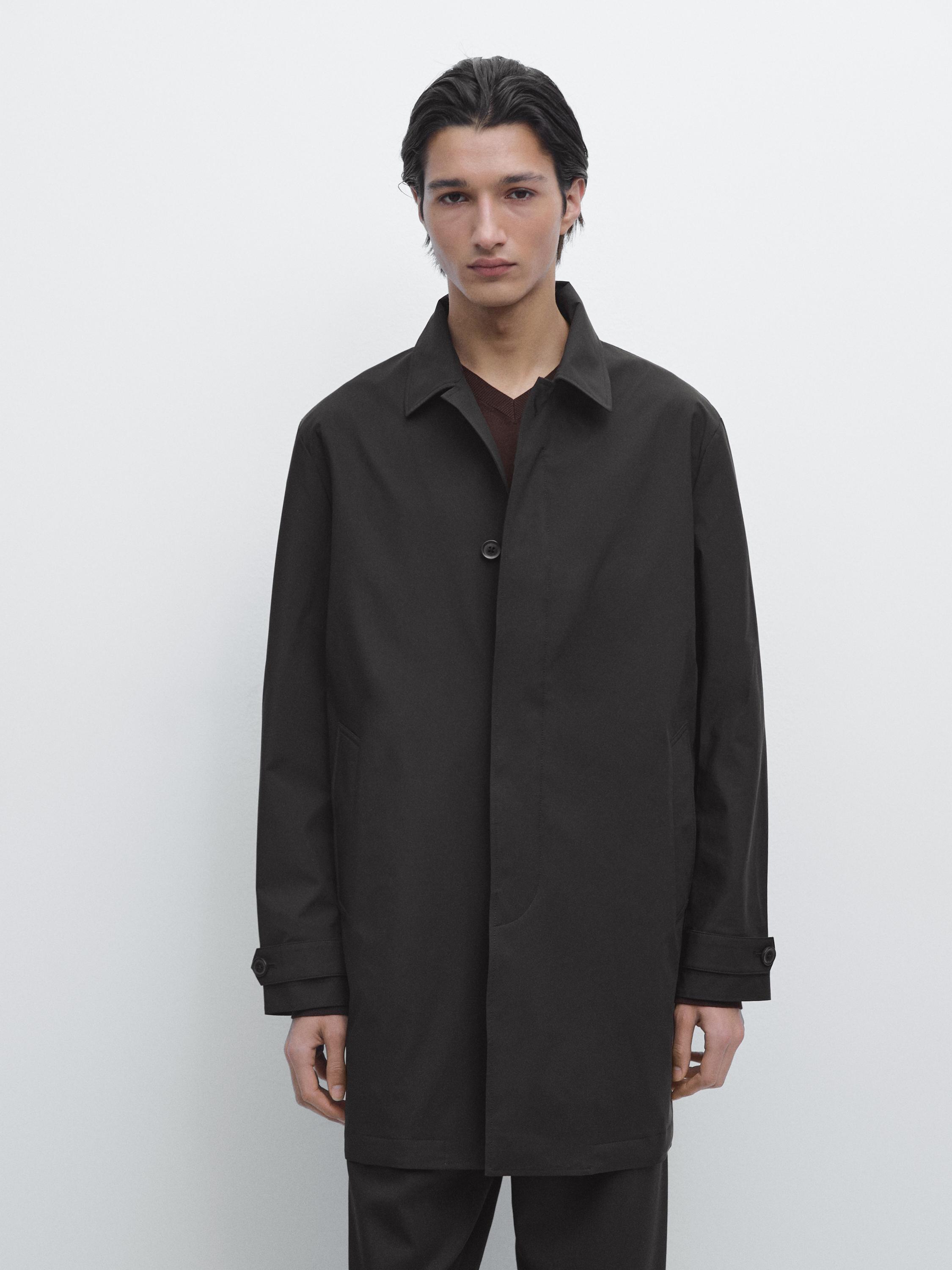 Parka légère en tissu technique